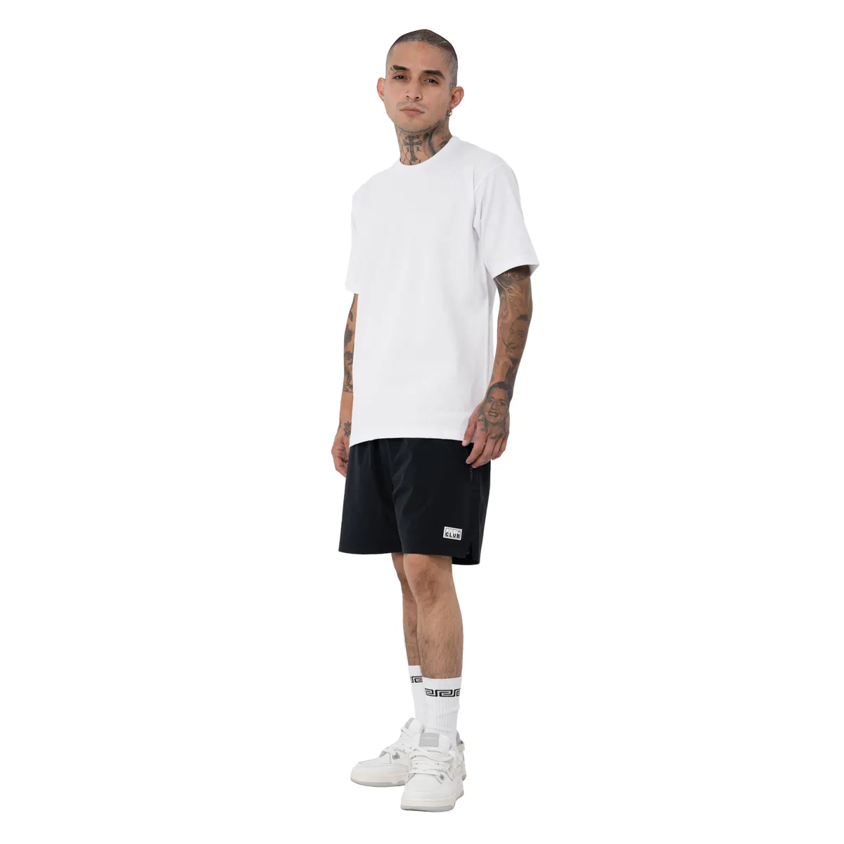 [13pc0504] Pro Club Men's Performance Stretch Nylon Active Short - 5 1/2 Inch Inseam 3