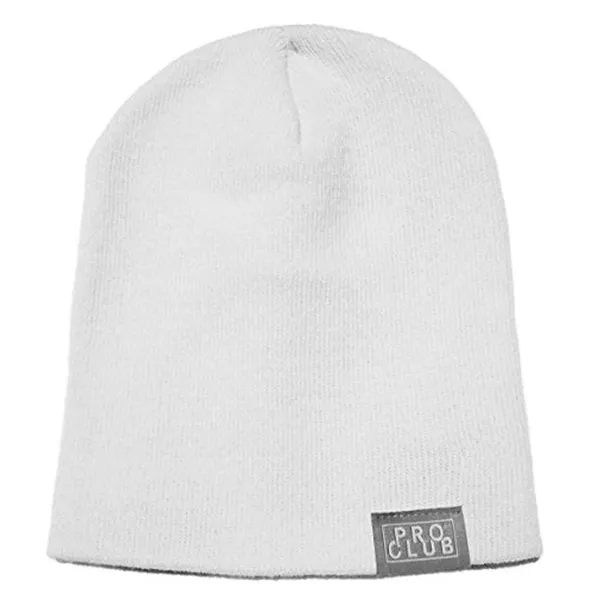 Short Beanie - White