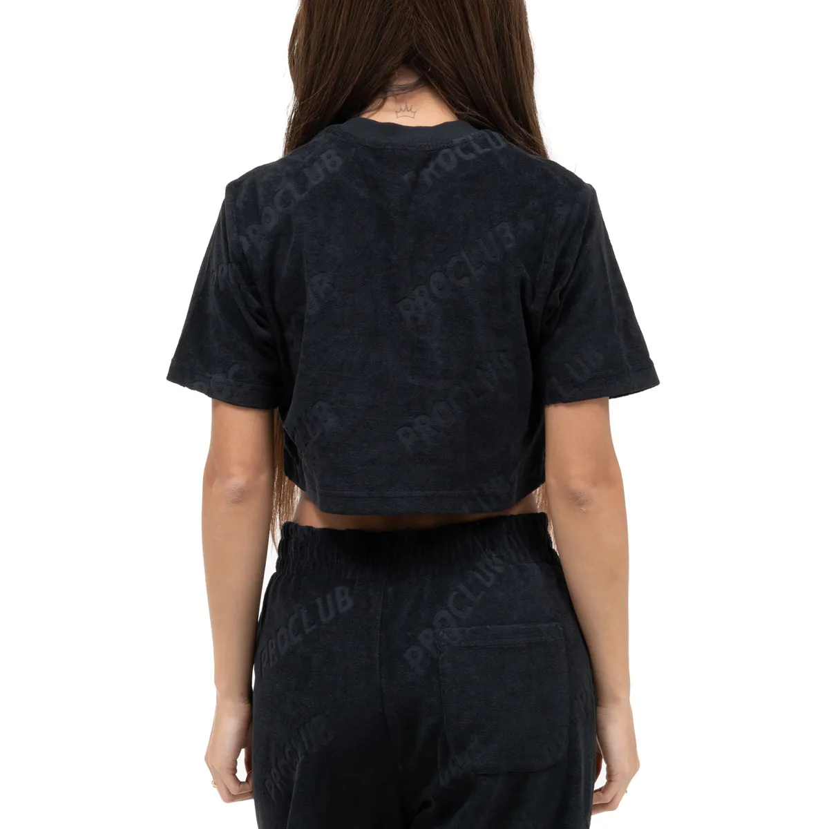 Cropped Terry Cloth Tee 2