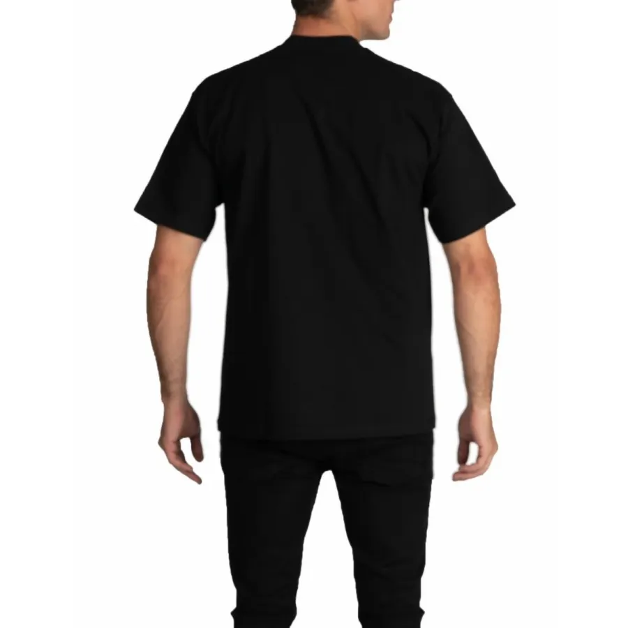 Pro Club Heavyweight Short Sleeve Embroidered Box Logo Tee 5