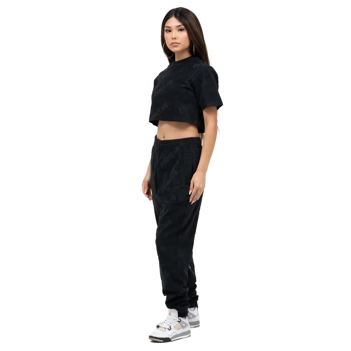 Cropped Terry Cloth Tee 4