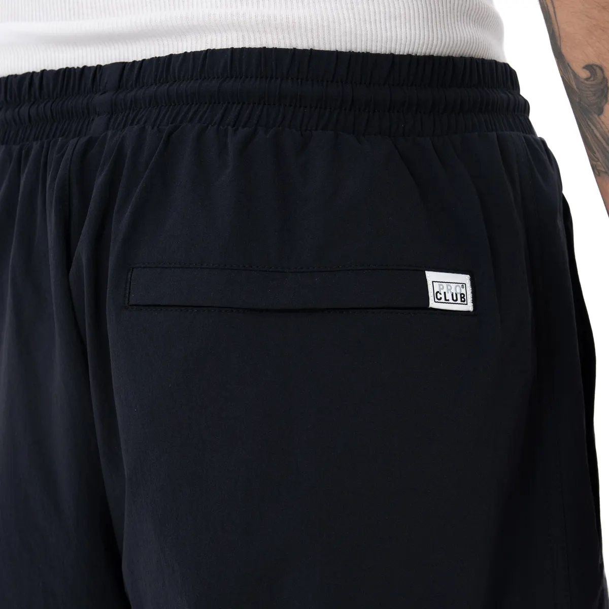 [13pc0504] Pro Club Men's Performance Stretch Nylon Active Short - 5 1/2 Inch Inseam 6
