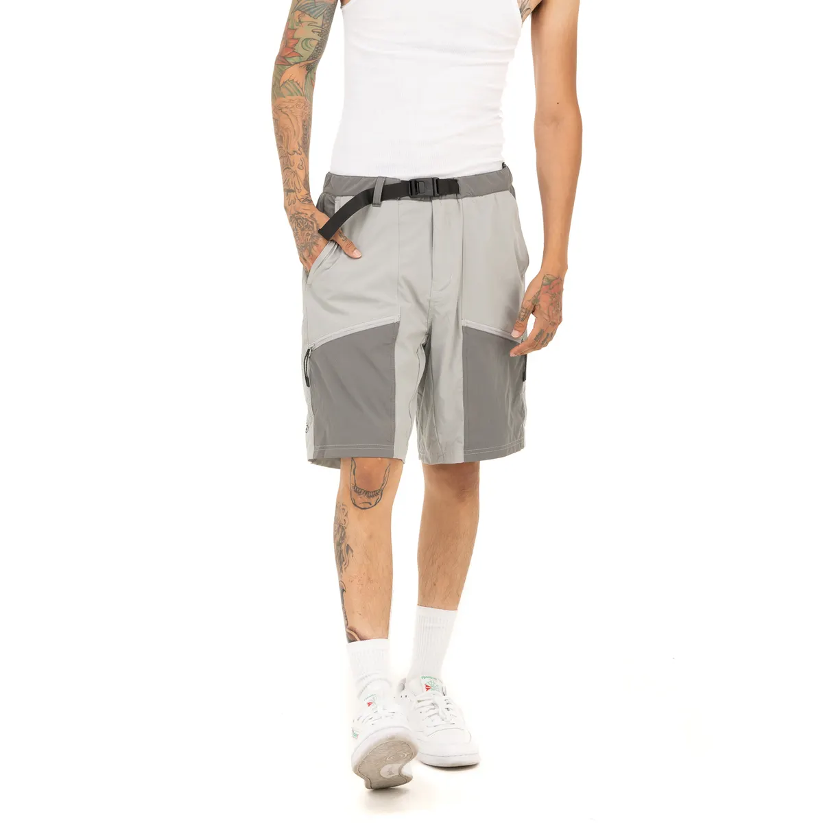 [13pc0505] Pro Club Men's Performance Stretch Nylon Hiking Short - 9 Inch Inseam 1